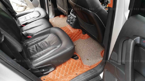 Thảm lót sàn ô tô 5D 6D cho xe Audi Q7 2005 - 2015 bảo hành tới 5 năm, xưởng may gia công trực tiếp
